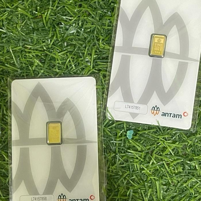 Logam mulia.antam 1gr 05gr 2gr