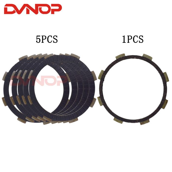 IMPORT HIGH QUALITY CLUTCH  6PCS FRICTION PLATES CLUTCH SET FOR DD250 QJ250-3 CA250 CLUTCH SNARE 253