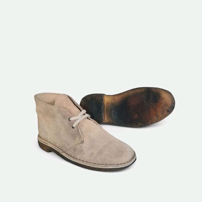 Clarks Desert Boot Men's Boots-Suede
