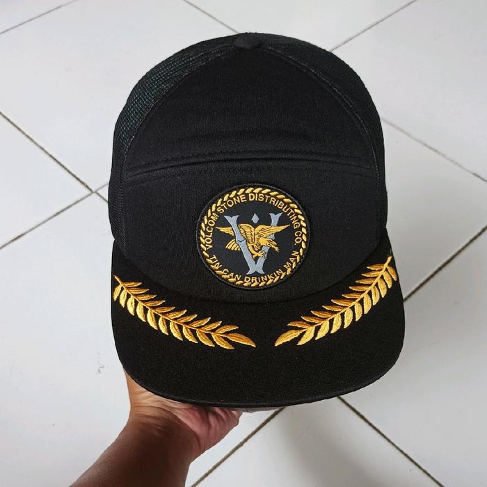 topi volcom jaring , topi volcom