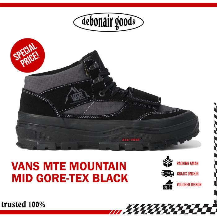VANS MTE MOUNTAIN MID GORE-TEX BLACK ORIGINAL