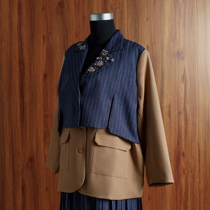 Jenna and Kaia Prive - Zhea Blazer - Outer Wanita