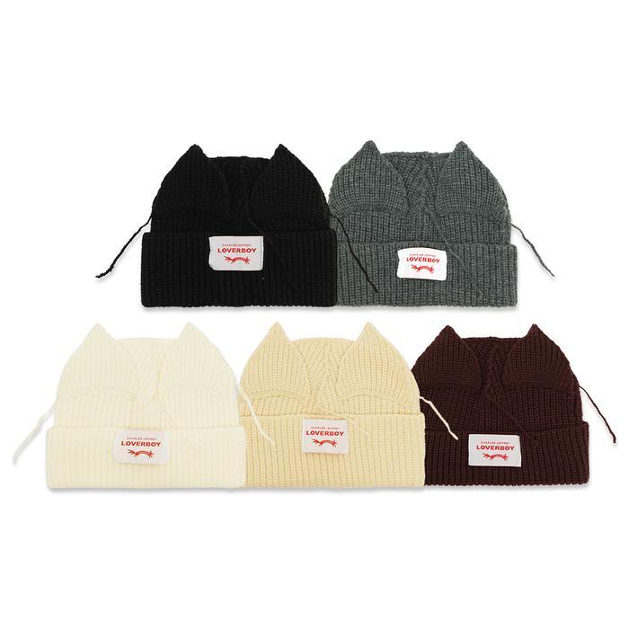 Charles Jeffrey Loverboy Chunky Cat Beanie Hat