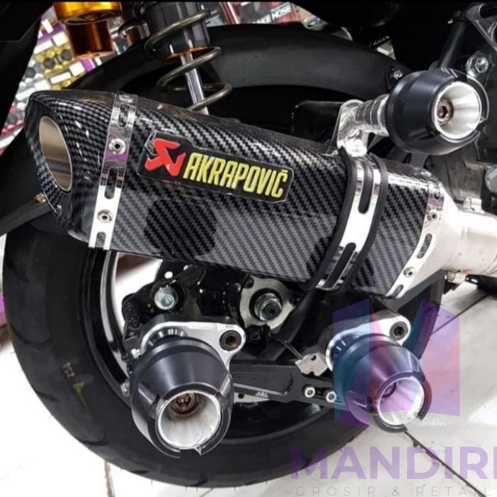 Knalpot Full Sistem Motor Nmax-155 2020-2022 Akrapovic Import