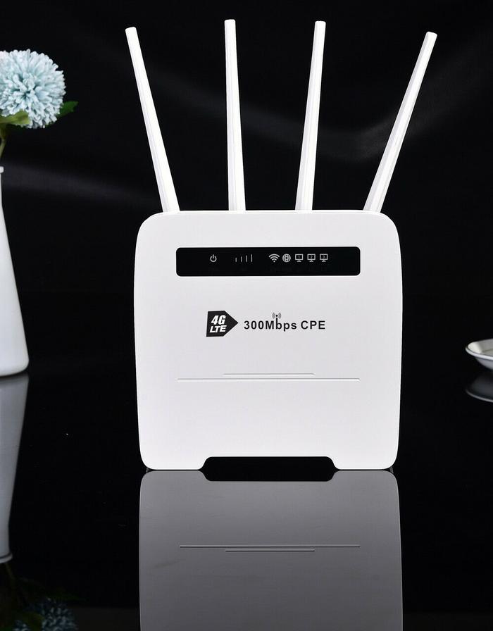 Global Unlocked 300Mbps SIM Card Modem 4G LTE Router Mobile Hotspot