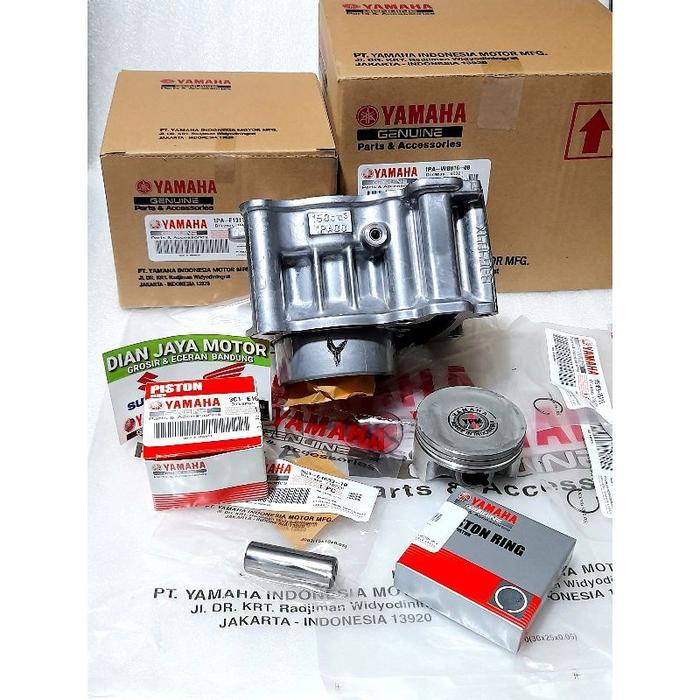 BLOK SEHER 1PA BORING KIT VIXION OLD VIXION NEW 150 PNP UPGRADE JUPITER MX 135 ORI YGP ASLI YAMAHA