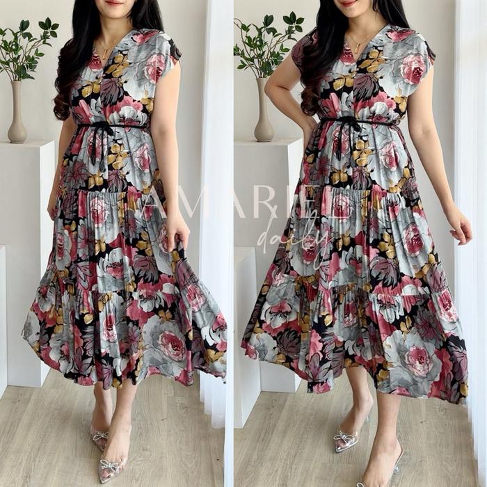 Amariel Malibu Dress Daster Nyaman Bumil Busui Friendly