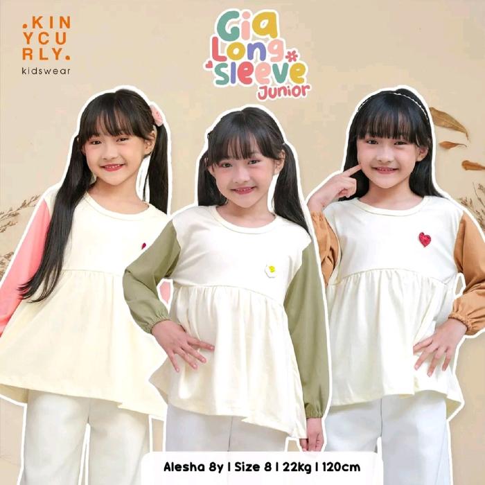 GIA LONG SLEEVE kiny curly