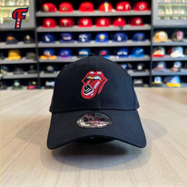 New Era x Rolling Stones Collab 9FORTY Dad Cap Hat Original