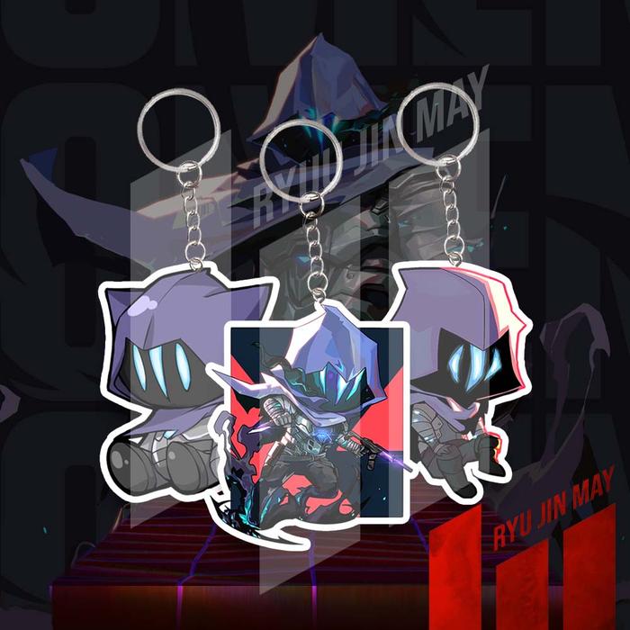 Gantungan Kunci / Keychain / Gantungan HP - Valorant - Omen