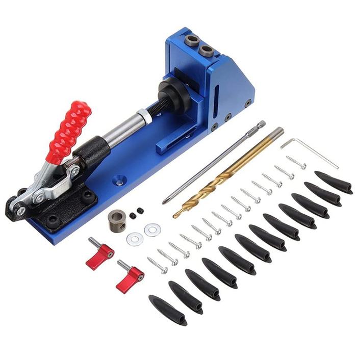 Pocket Hole Jig Kit Aluminum Pocket Hole Jig For DIY Carpentry