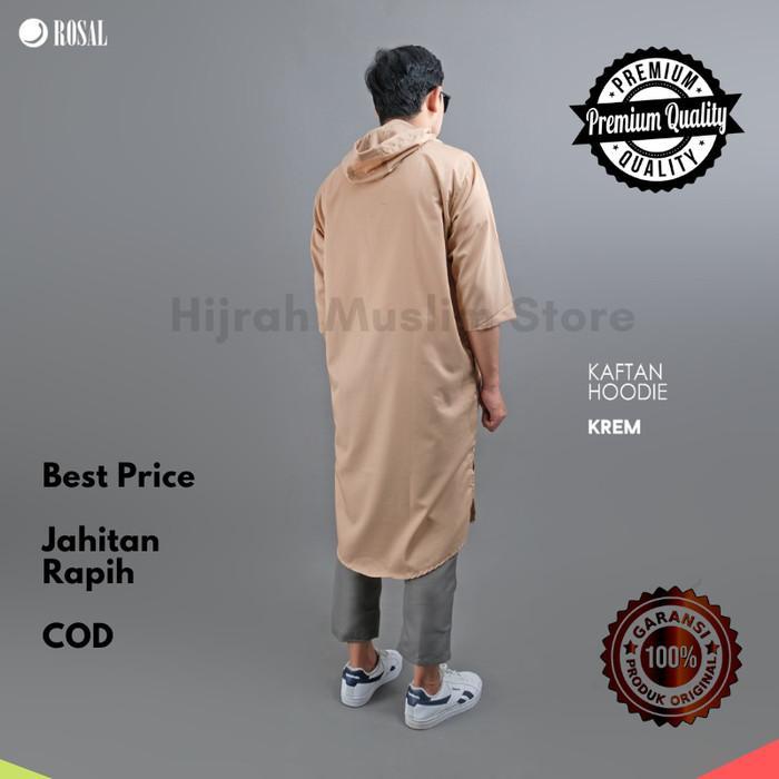 Ready Gamis Hoodie Rompi Sholat Kaos Kurta Jubah Koko Baju Muslim Pria Rosal #Gratisongkir