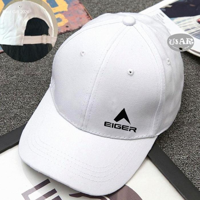 Topi Baseball Eiger Little Black Premium / Topi baseball hat pria distro polos original 100% casual 