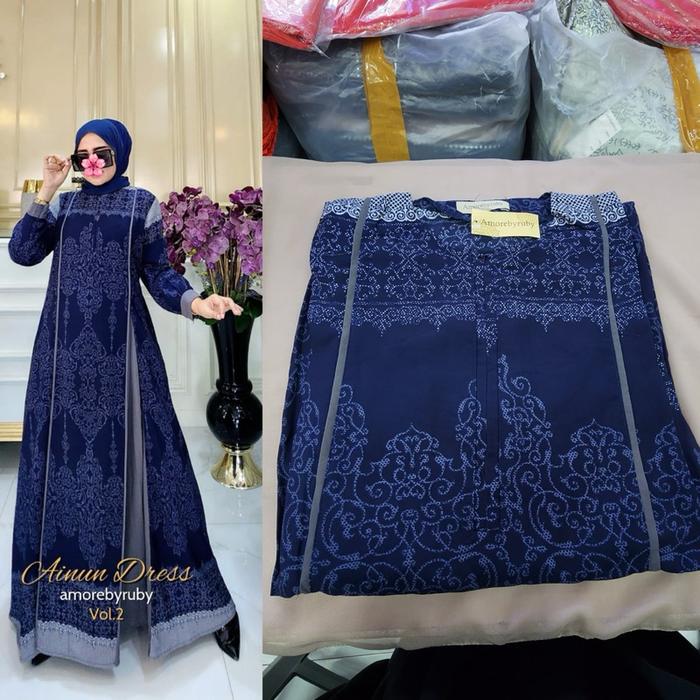 Ready- Ainun Dress Amore by RUBY / Ainun Dress Gamis Amore by RUBY