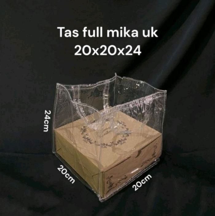 Tas full mika untuk Box Nasi 20 uk 20x20x20 (isi 12pcs)