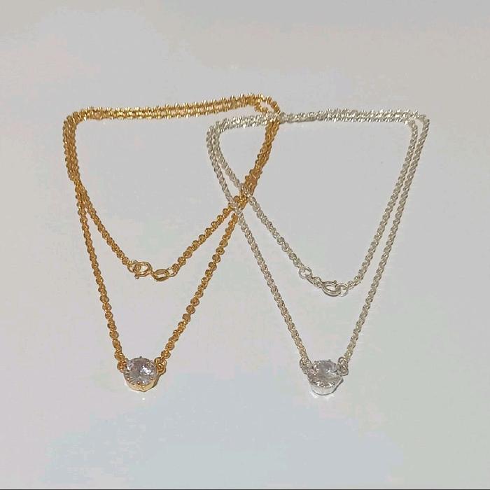 Kalung Perak Asli Silver 925 Model Nagita