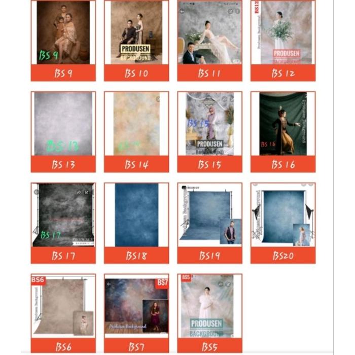 READY 3x2,5m PREMIUM Kain Background Abstrak Studio Foto Terlaris