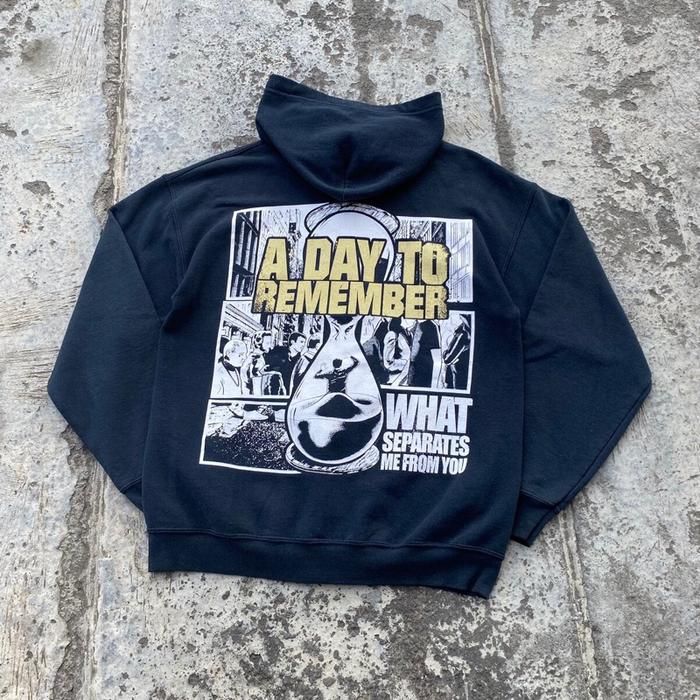 Hoodie band ADTR  Kaos vintage anvil oneita hanes kaos oversize gildan heavy vtg screenstar fruit of