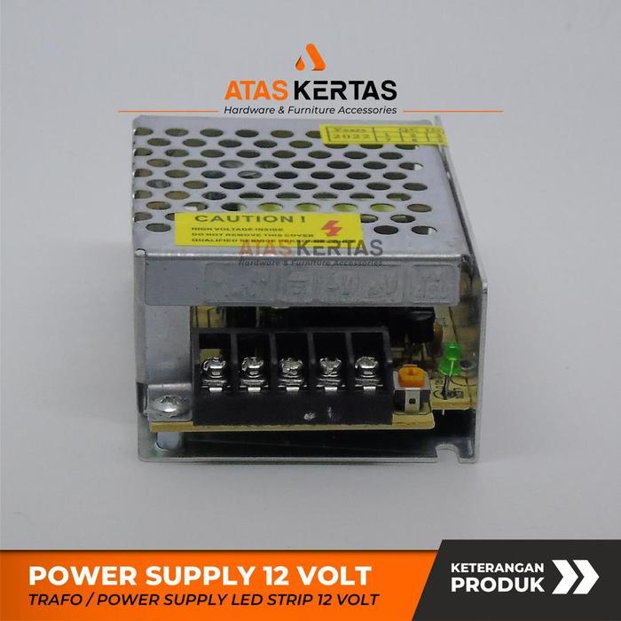 Adaptor Trafo 12 Volt / Adaptor Led Strip 12 V