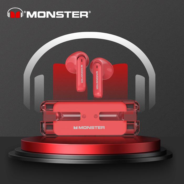 Monster XKT08 Gaming Earphone Ture Wireless Bluetooth 5.3 Headphones