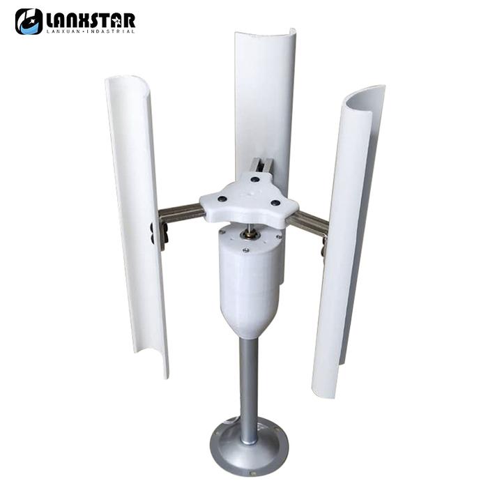 Vertical Axis Wind Turbine Model Three-phase Permanent Magnet