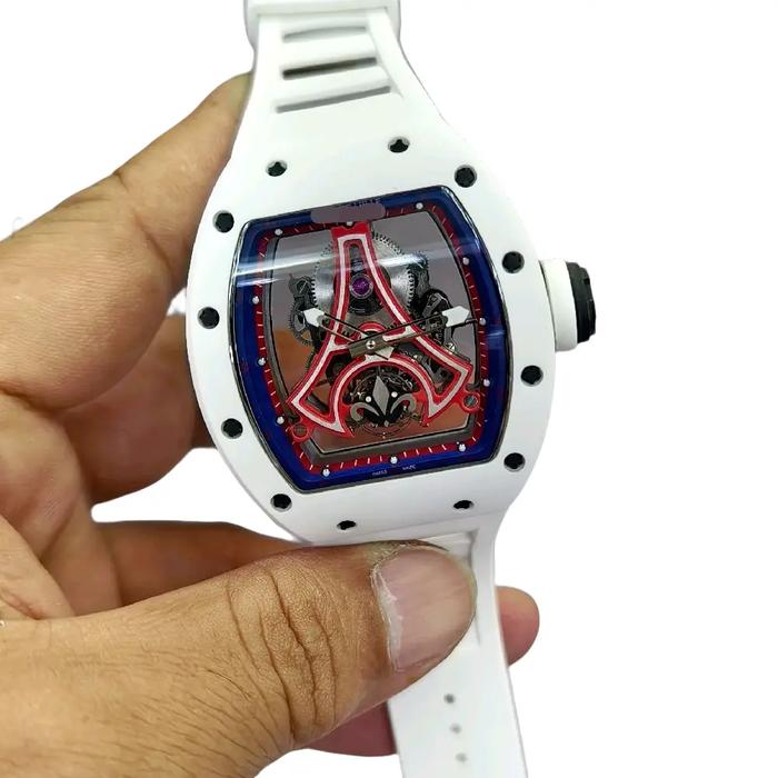 JAM TANGAN R 52-03 keramik putih