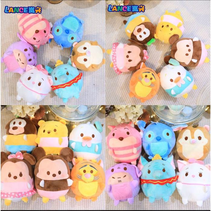 BEST BONEKA  UFUFY WINNIE THE POOH MICKEY MINNIE STITCH DUMBO EEYORE DALE GOOFY MARIE CAT MINI sh gg