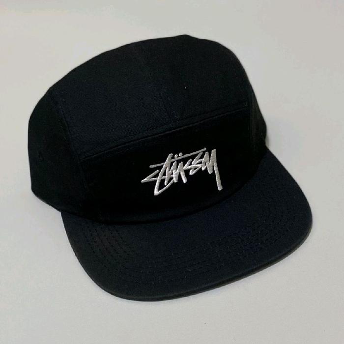 Stussy 5 Panel Black capp