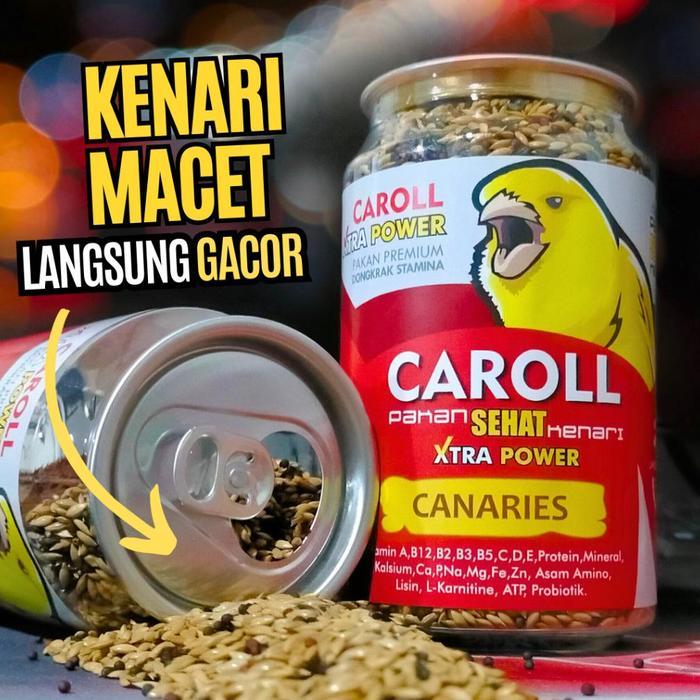TERMURAH CAROLL Kenari Pakan Penggacor Kenari