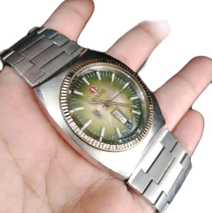 jam tangan RADO GRAND STAG automatic bekas 25 jewels.