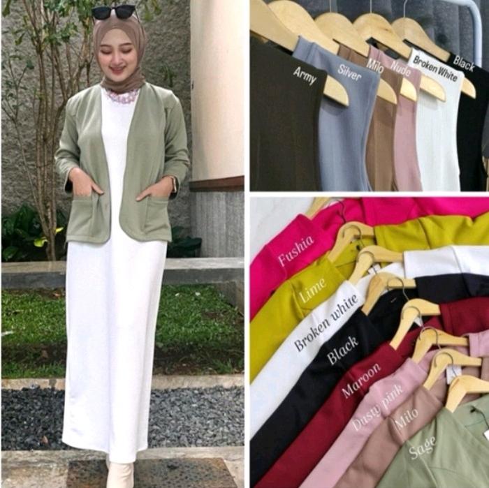 SET BLAZER + INNER DRESS PREMIUM // BUNDLING INNER+BLAZER PREMIUM