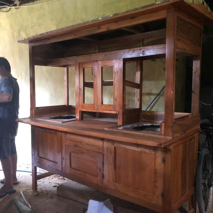 Grobak Miayam Bakso Jati - Pilihan Pesanan Mentah Maupun Matang Segala Ukuran Kelengkapan Garansi 3 
