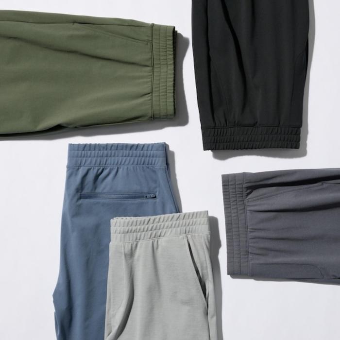 PREMIUM Celana jogger Ultra Stretch Active Pria olahraga UNIQLO ORIGINAL