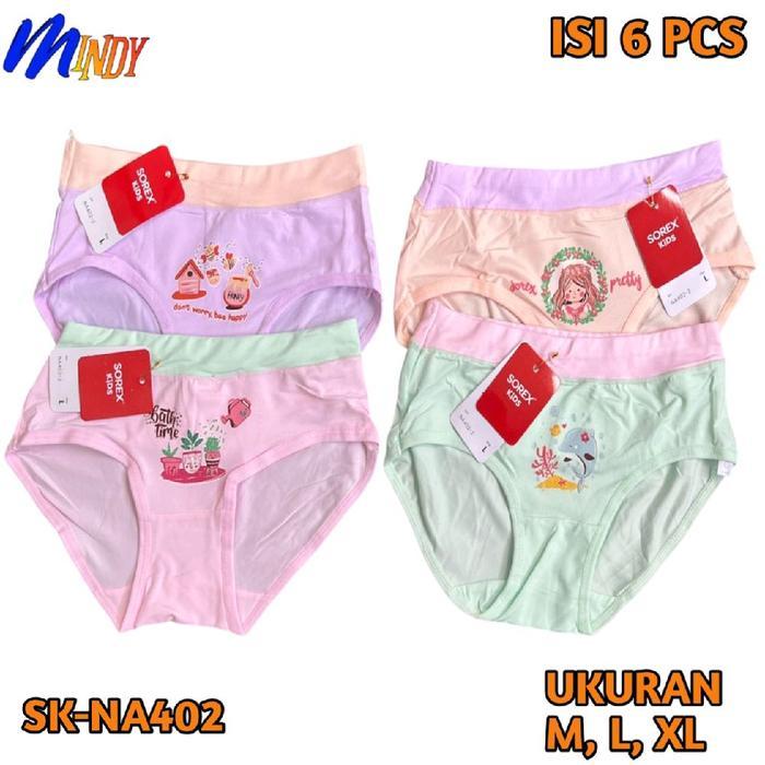 6 PCS celana dalam anak SOREX | CELANA DALAM ANAL PREMIUM