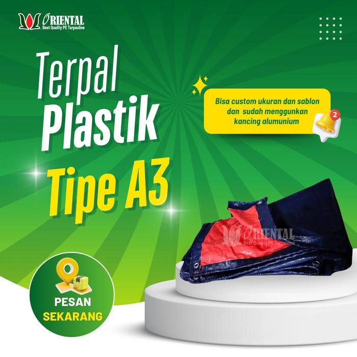 Terpal Plastik A3 Korea Meteran | Terpal Plastik A3 Korea Per Meter