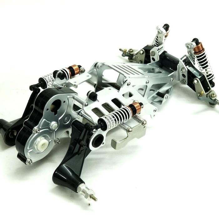 RcAidong Aluminum Chassis Frame Kit for Tamiya Monster Beetle Frog