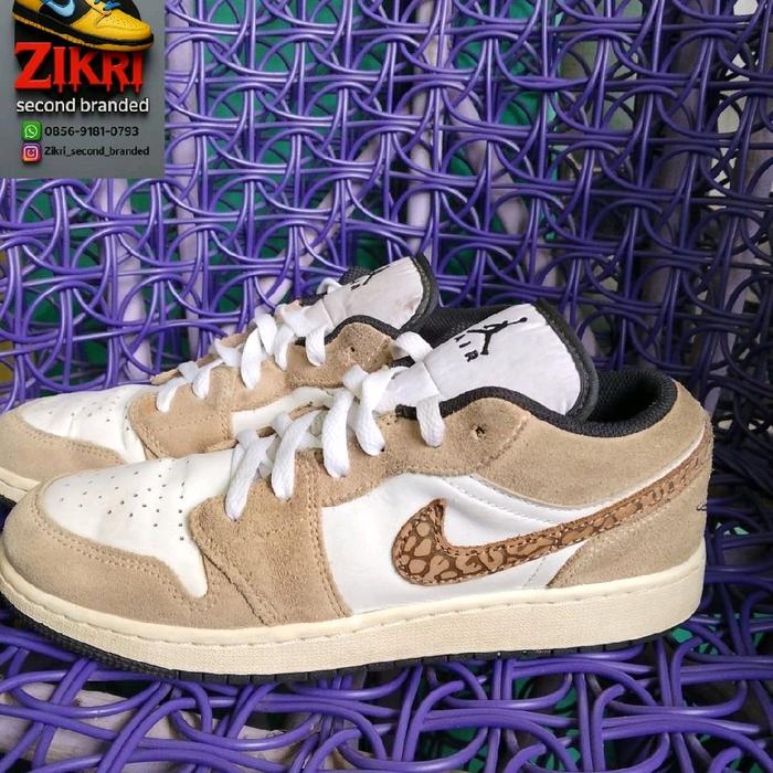 Jordan 1 Low Brown Elephant