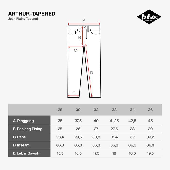 Lee Cooper Jeans Arthur Dry Ack Selvedge Raw