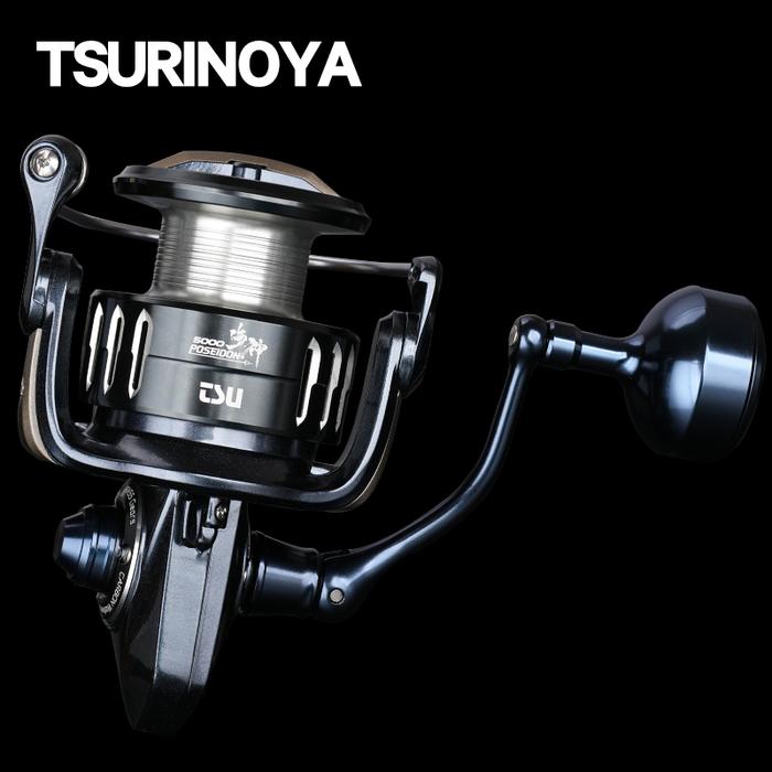 TSURINOYA High Strength Full Metal Saltwater Spinning Reel POSEIDON