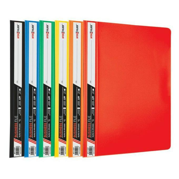 [ PACK ] Map Plastik Dokumen / Business File Folio - InterX