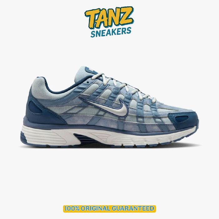 Nike P-6000 SE Worn Blue Denim IH3646-499 Sepatu Pria Lifestyle Biru