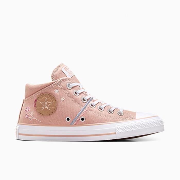 Sepatu Sneakers Unisex Converse CTAS Madison Embroidery Piink White Original A13397C
