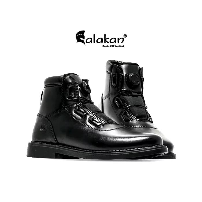 Sepatu Pdh Lantas Pembagian Free Kaos Kaki Boots Shoes Pria Kerja