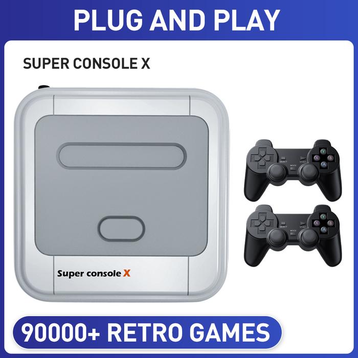 Super Console X Retro Plug and Play HD Video Game Console Built-in