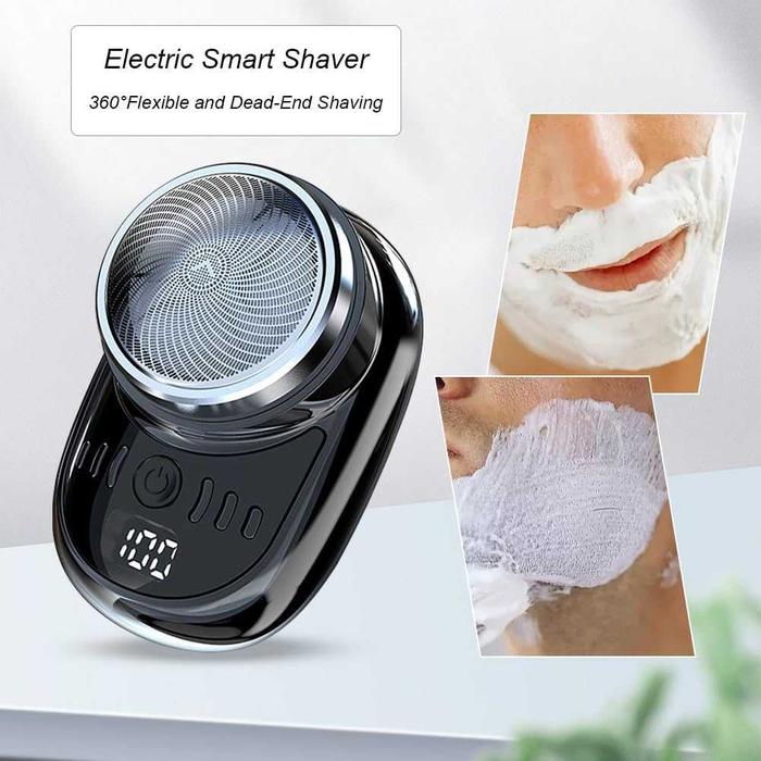 Primal Fiorky Alat Cukur Kumis Elektrik Mini Shaver LCD Display Waterproof  M10 quality buku diary