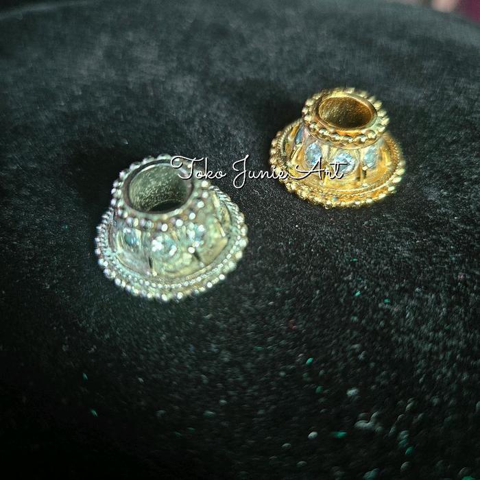 Mendak Cincin Patrem Tembaga Sepuh emas Dan Perak
