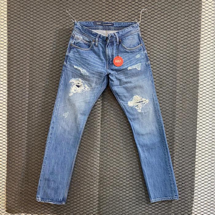 Celana Sobek Jeans Pria Panjang ORIGINAL EXMAN / OXYMAN Distro Denim