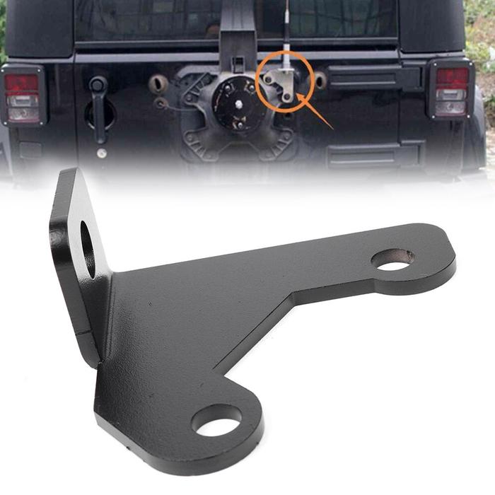 Car Rear Tailgate CB Antenna Bracket Mount For Jeep