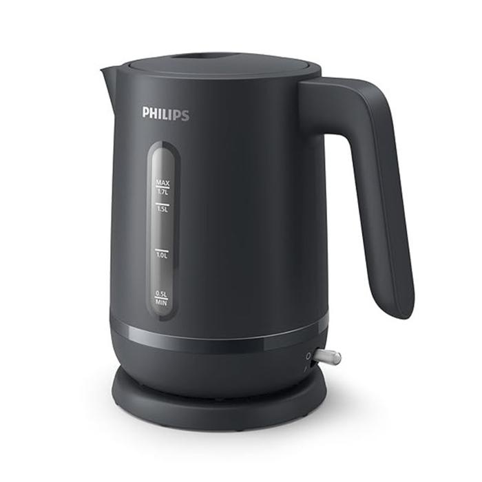 Philips Kettle Listrik Retro Stainless Steel HD9303