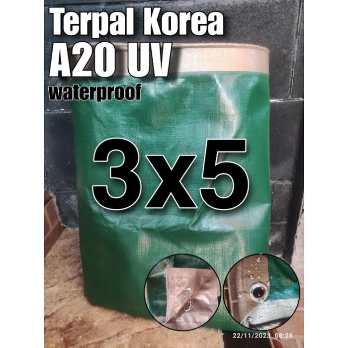 Terpal Korea A20 Ukuran 3x5 Meter